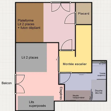 Le Montagnard Apartment